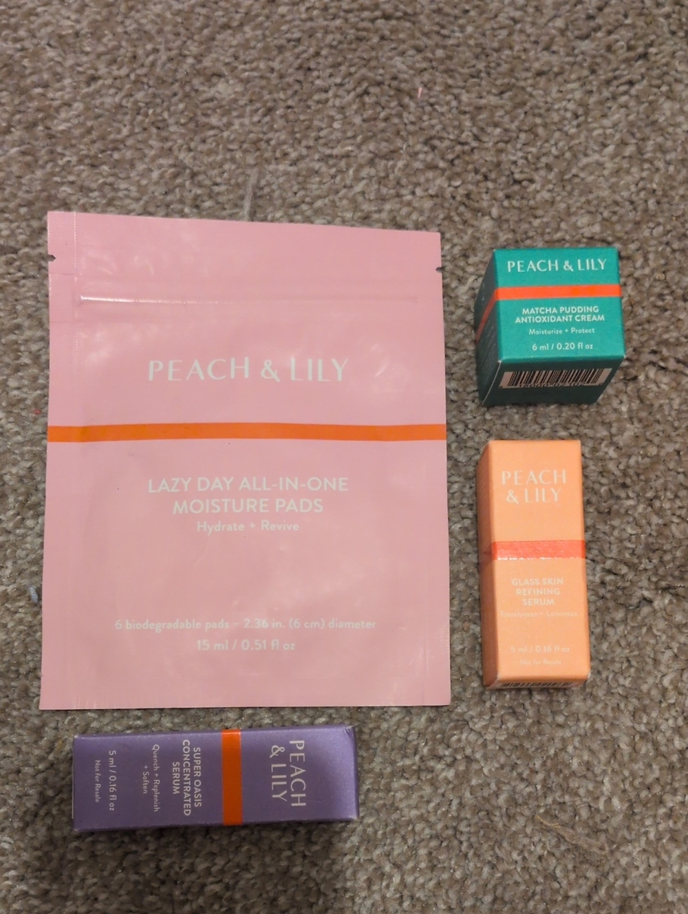 Peach & Lily Travel Skincare Set